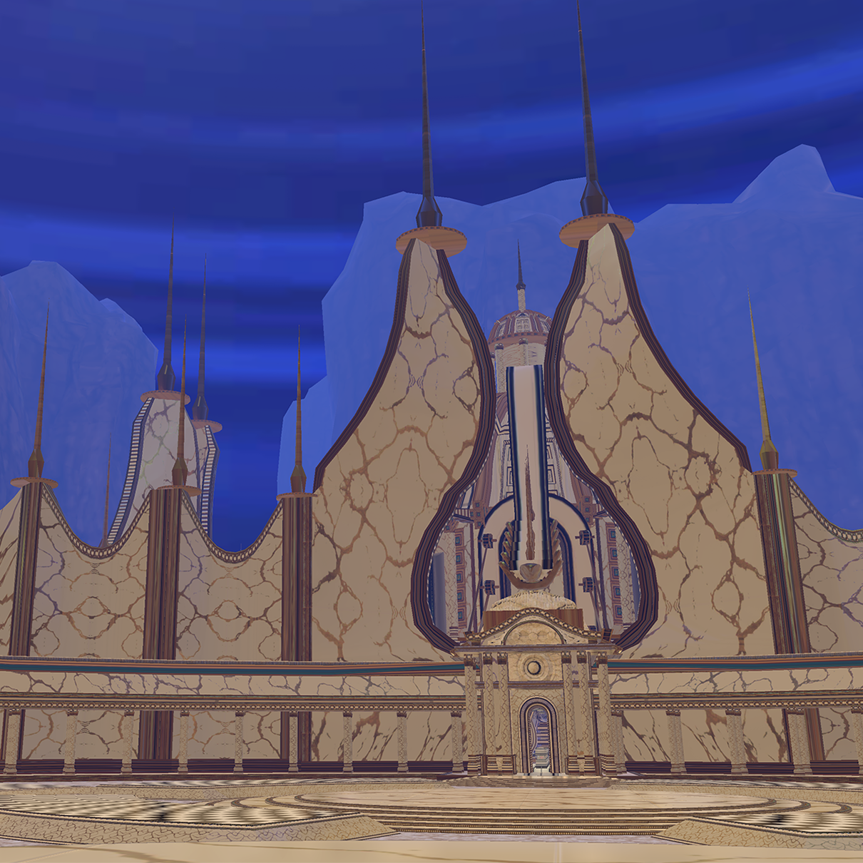 Paragon Mansion is the premier neoclassical estate of the Coralverse. Built by The Moody Designs during the Coralite Enlightenment, it stands as a monument to knowledge, progress, and symmetry. Its grand halls, galleries, and research chambers make i