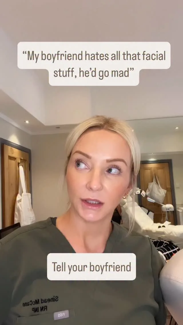 Do it for yourself baby. Get the treatment, dump him.
#aesthetics #skincare #skinclinic #meregreen #facialtreatments #skinclinicbirmingham #justforfun
