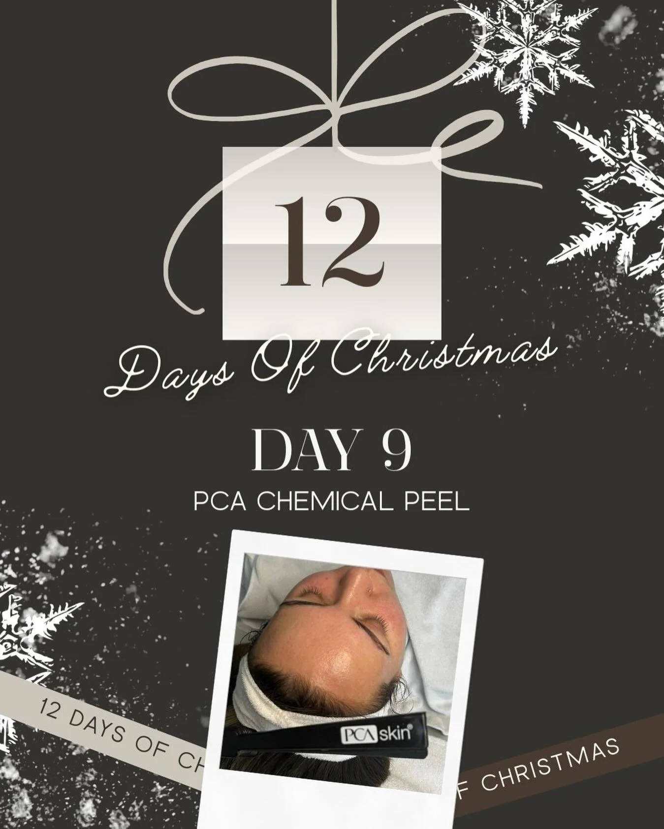 D A Y 9 

&bull;

A PCA Skin chemical peel to keep you glowing 😍

🎄 Tag a friend 
🎄 Like the post 
🎄 Follow us 🫶🏻

#giveaway #skinclinic #skincare