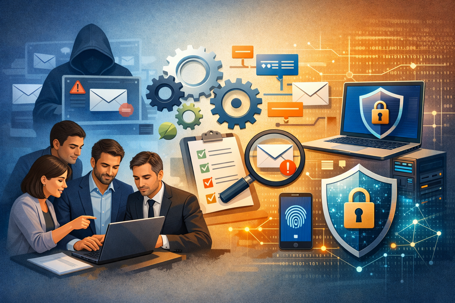 People, Process, and Technology: Combating Email Cloning Scams