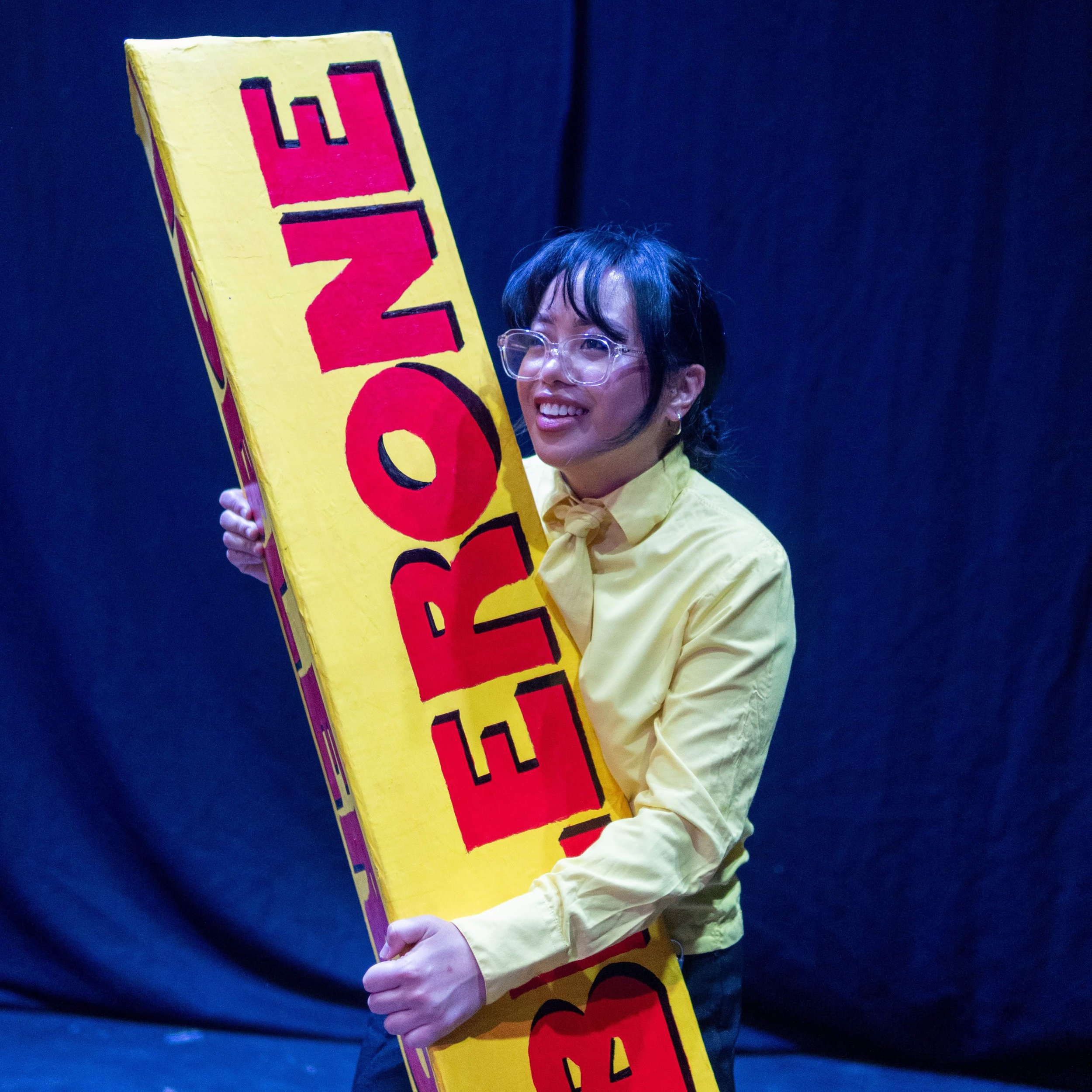 Jo Jabalde as Toblerone Man_Photo by David Cecil.JPG