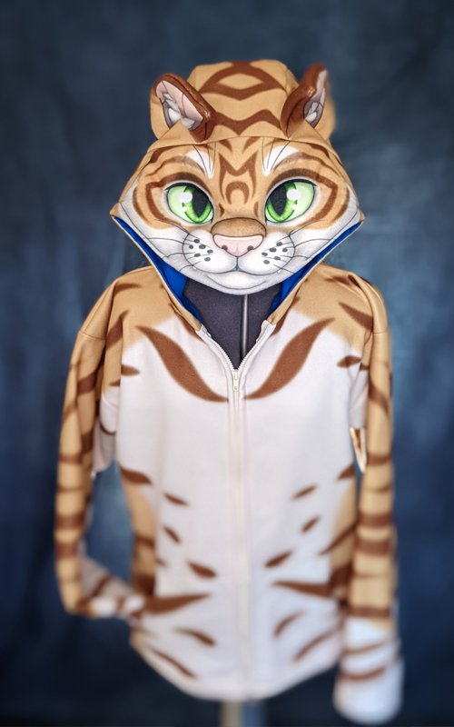 Tabby Cat Hoodie (Monday Edition)