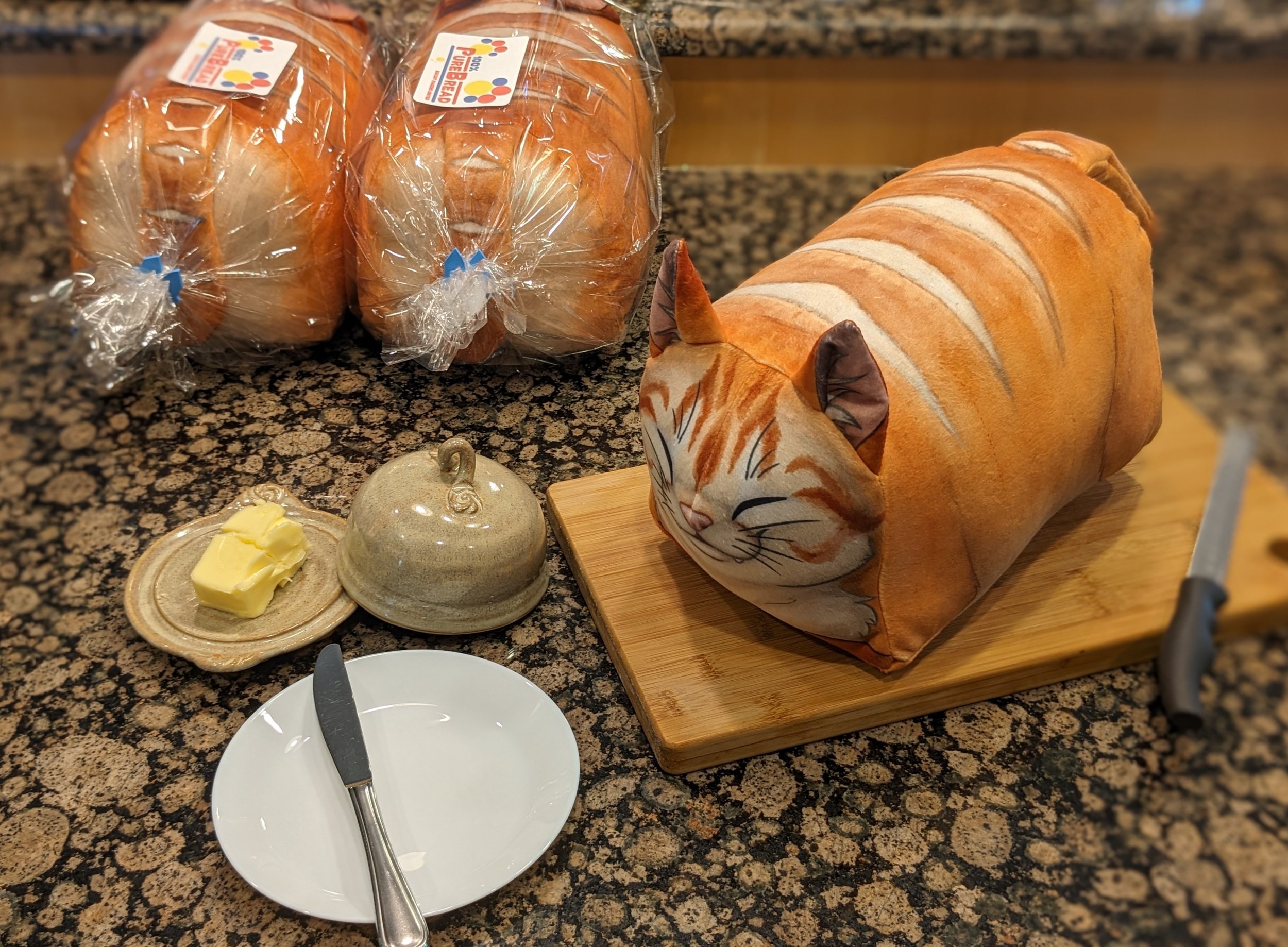 Cat Bread (100% Pure B̶r̶e̶a̶d̶ Plushie)