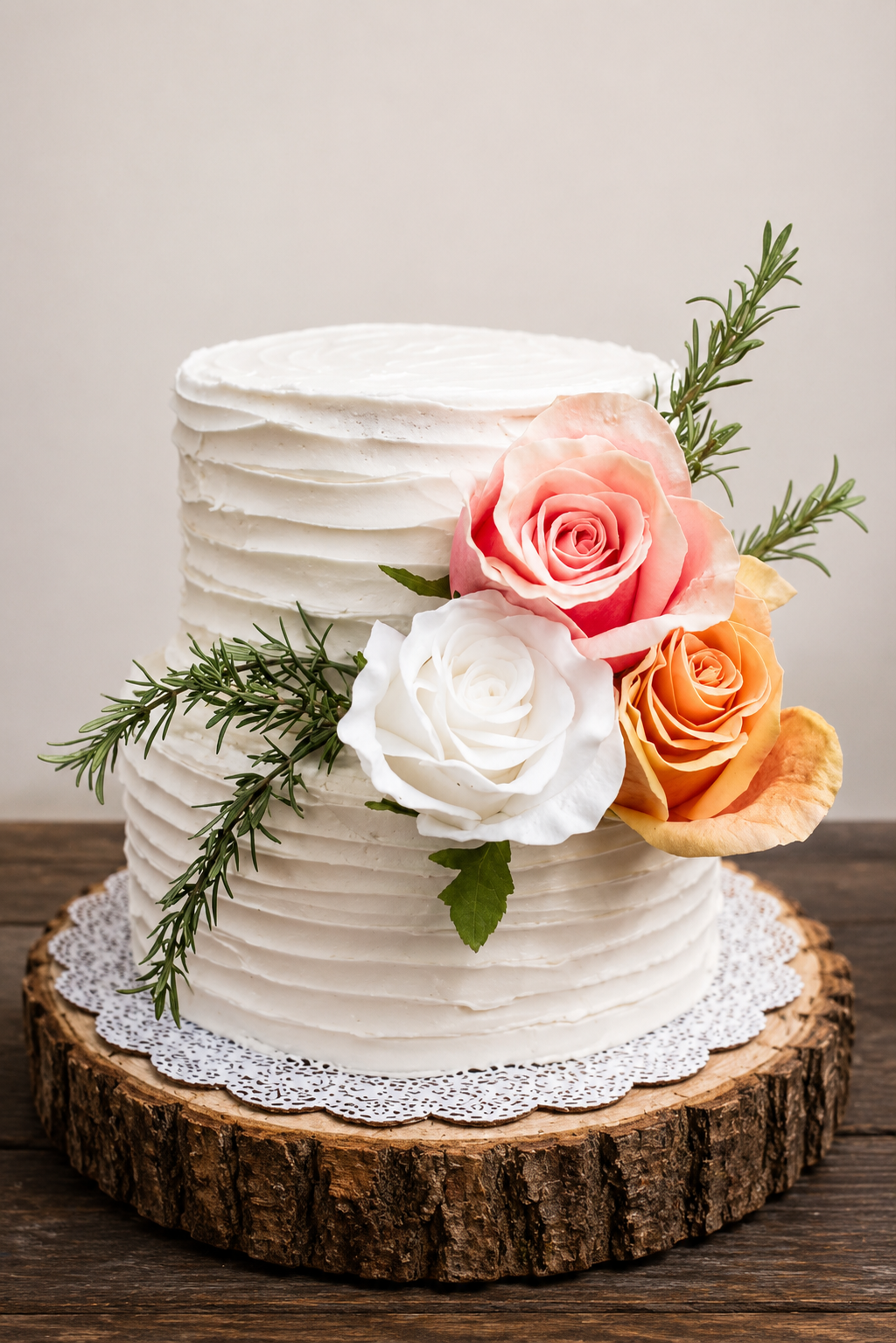 Rustic Wedding Cake