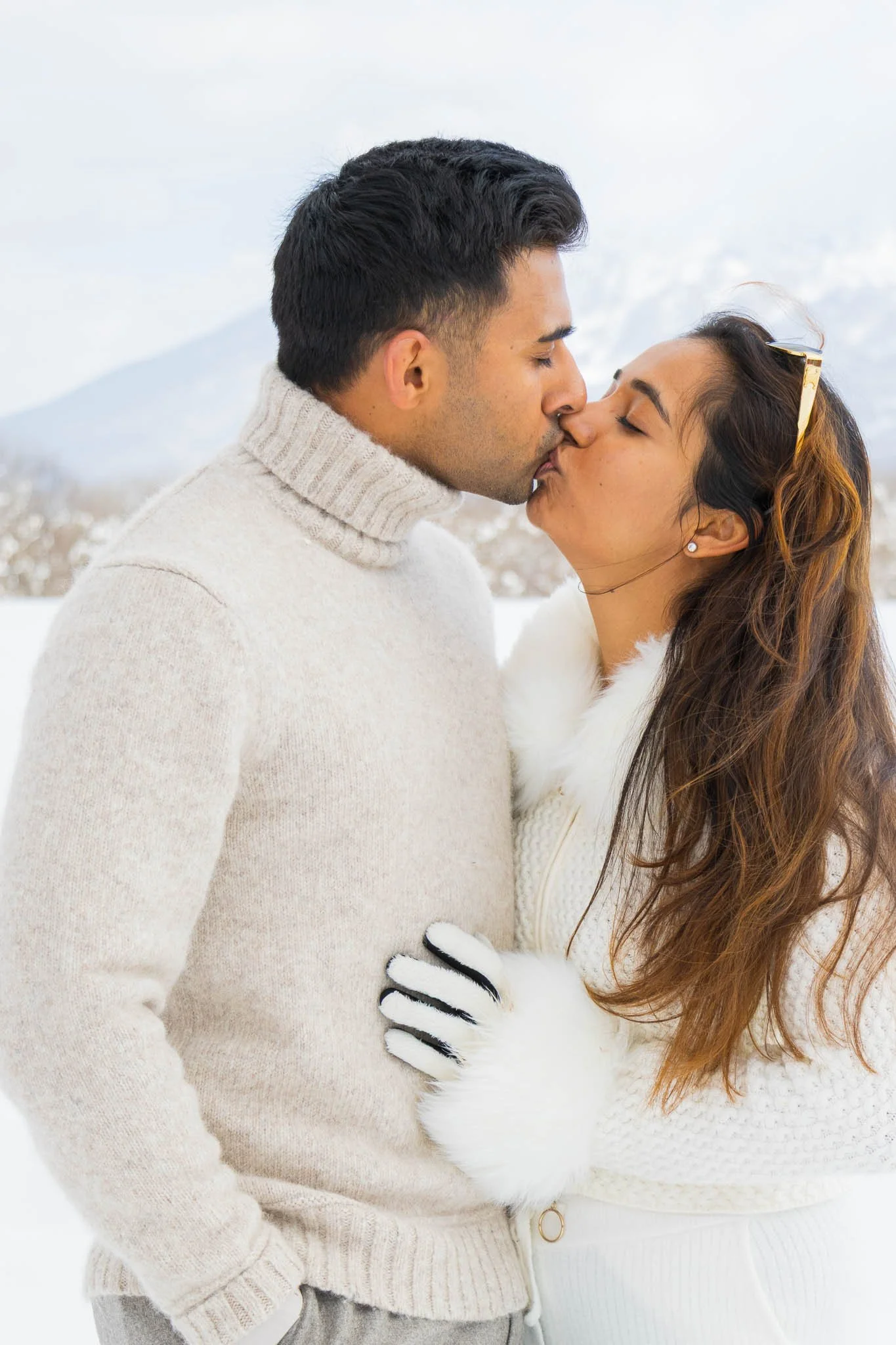 portrait photography, couple photography, Niseko photoshoot