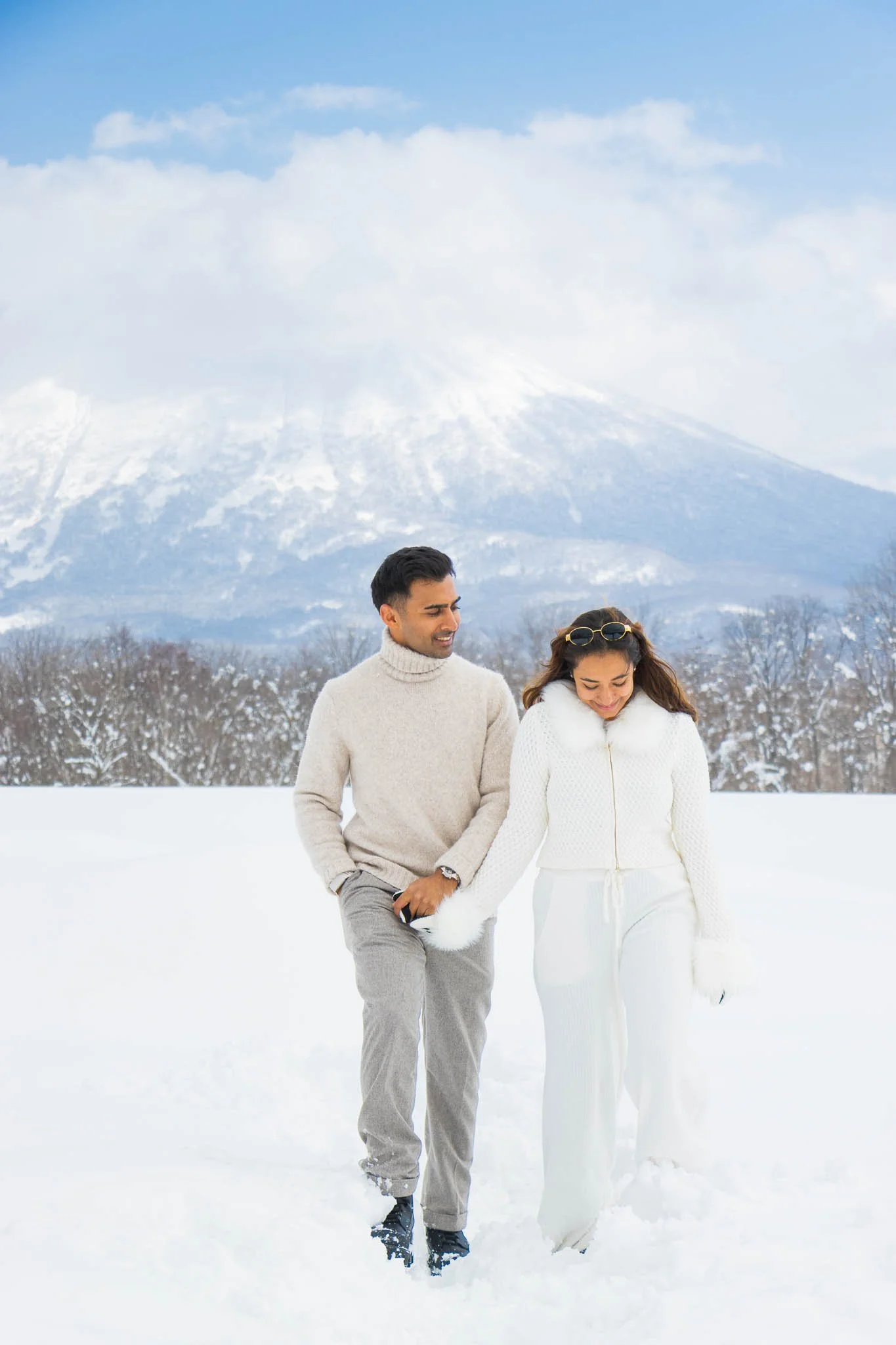 portrait photography, couple photography, Niseko photoshoot