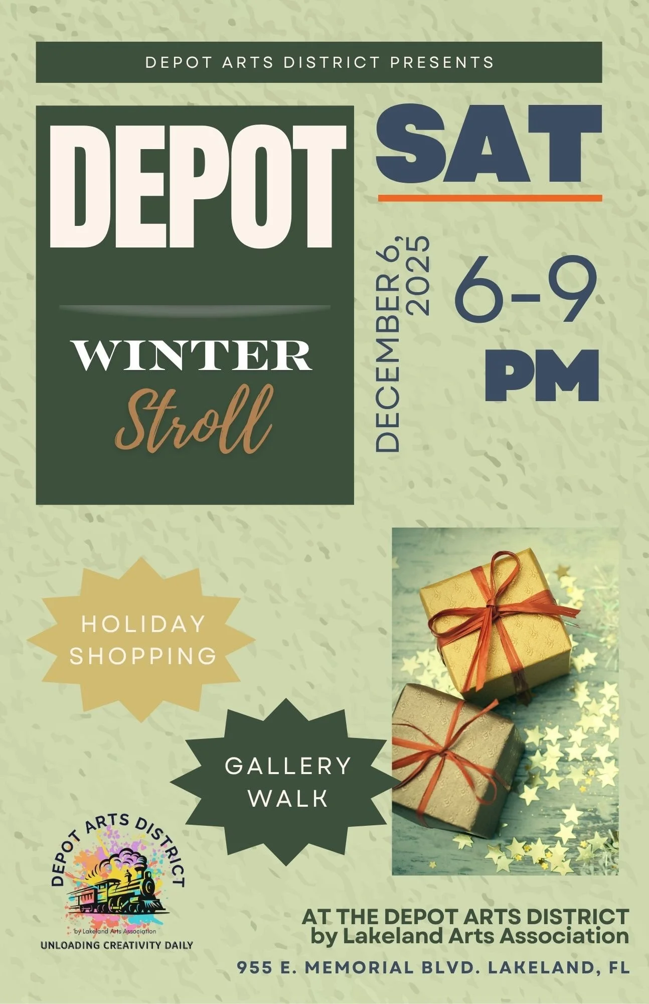 Depot Walk - Winter Stroll