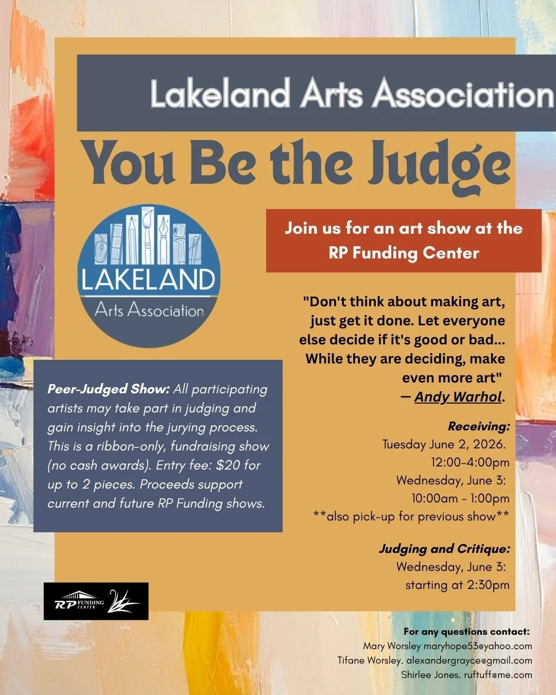 You Be the Judge RP Funding Show
