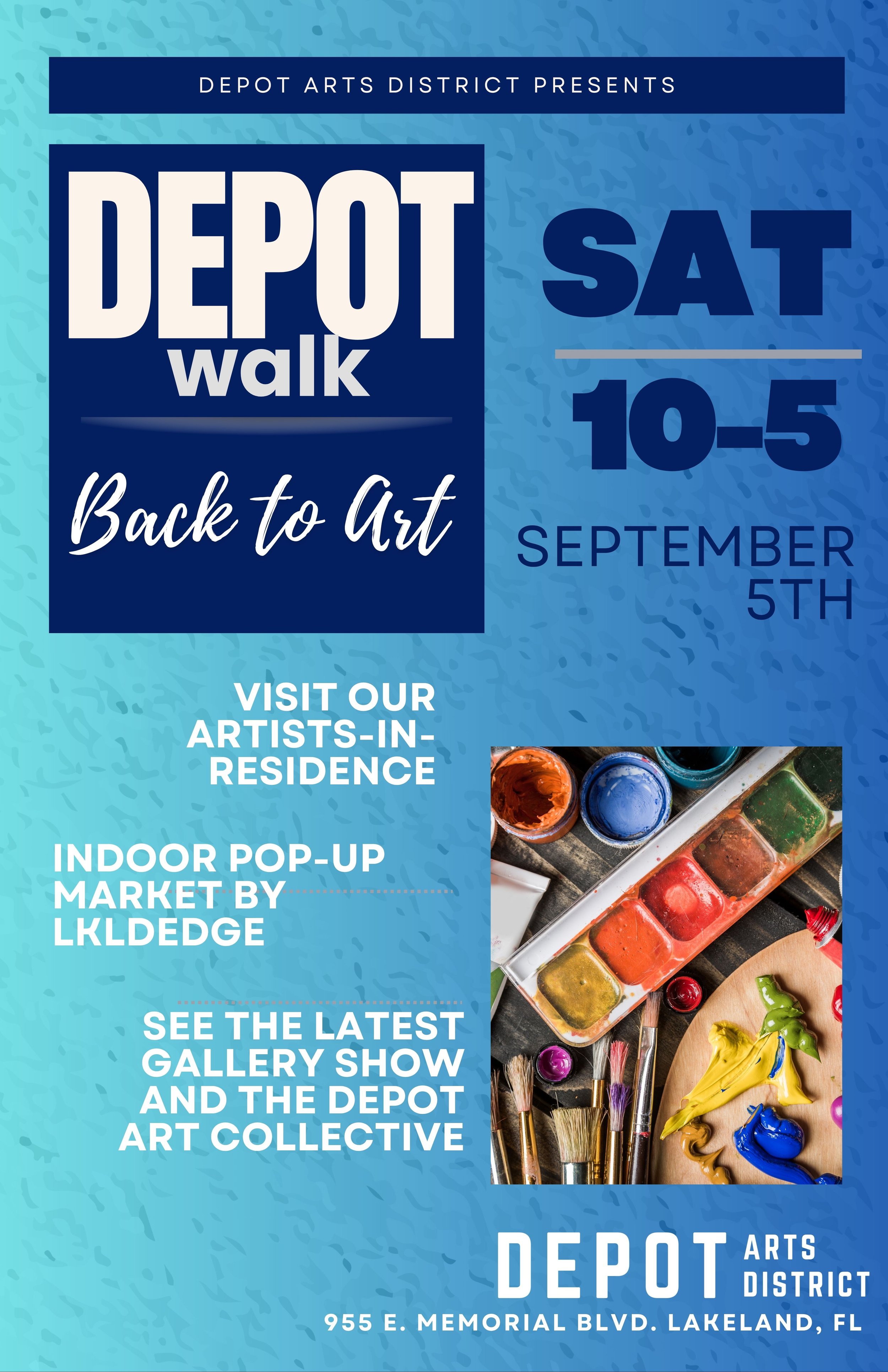 Depot Walk - First Saturday