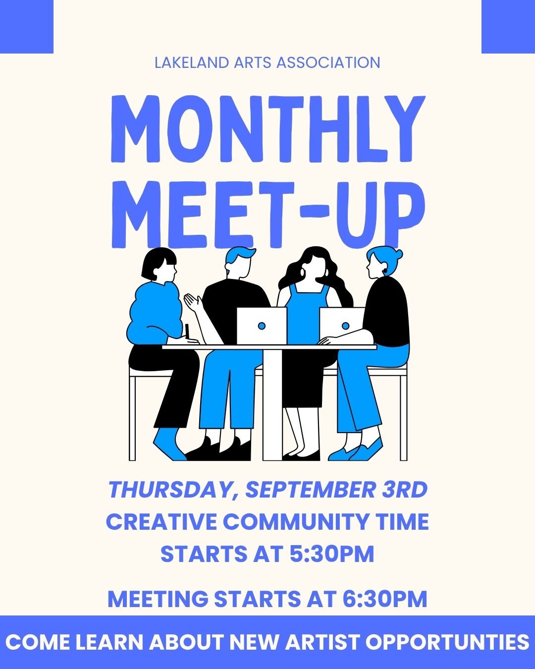 Lakeland Arts Association Meet-Up