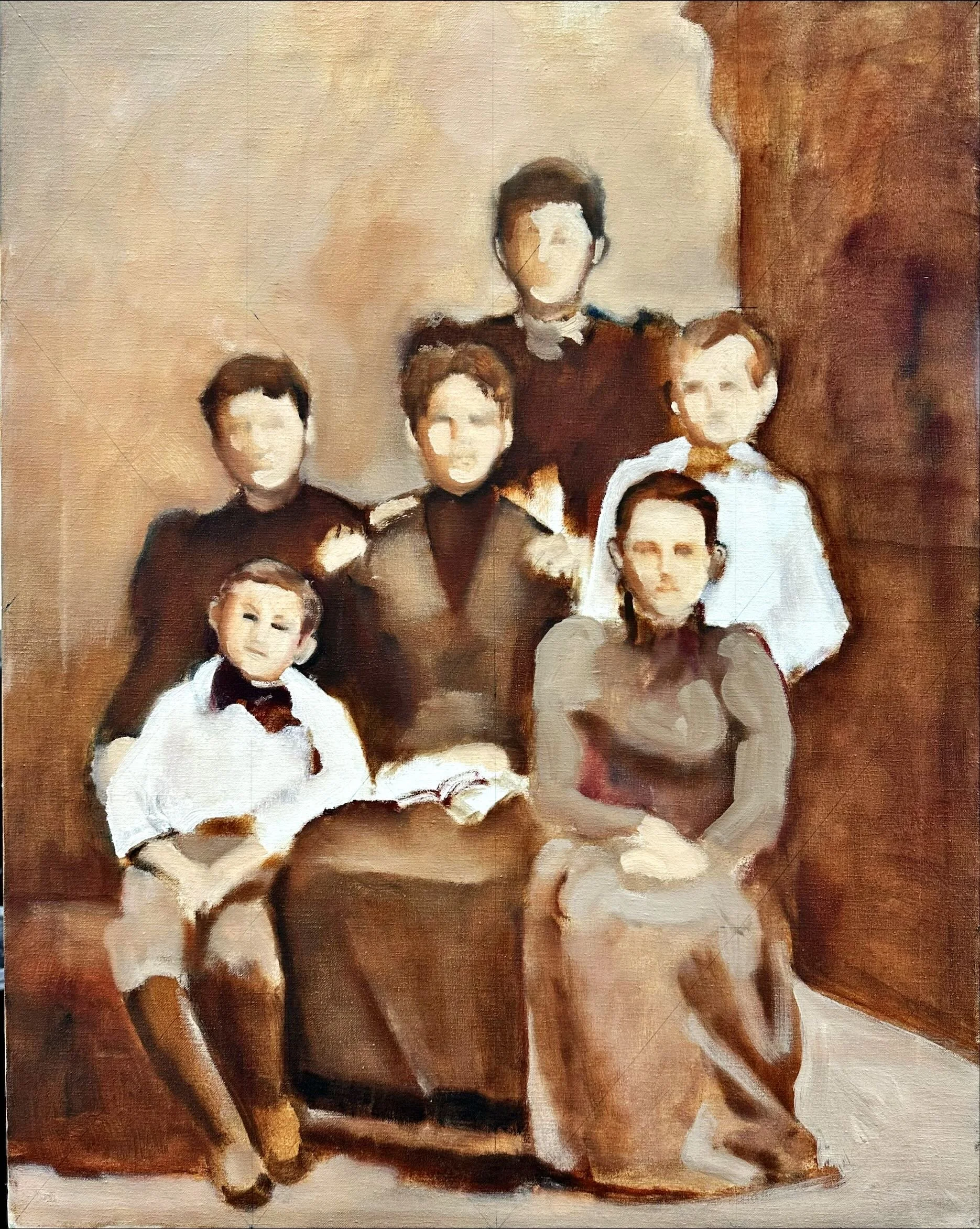 Pat Percy "The Wells Children 1890"