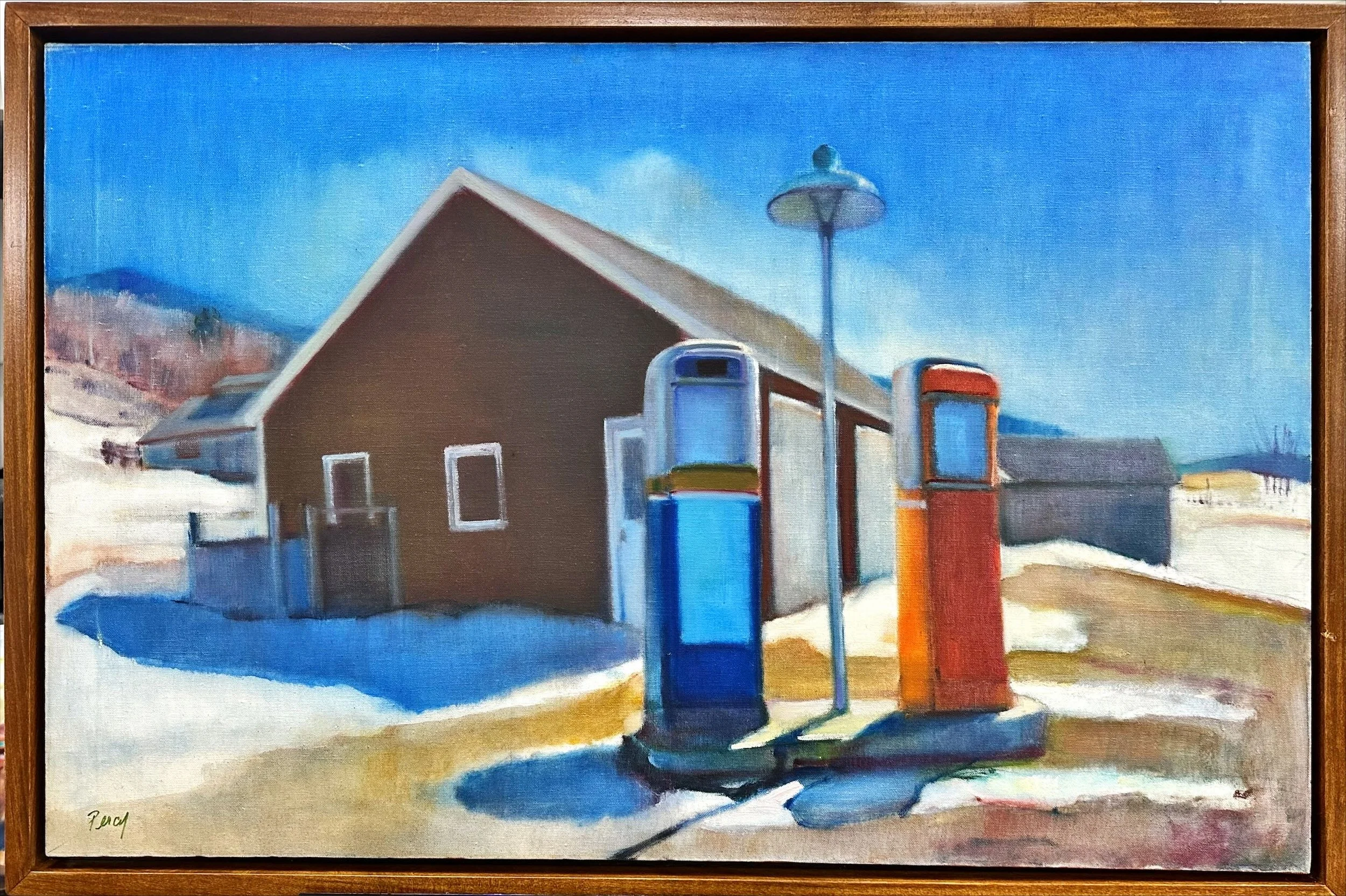 Pat Percy "Hall's Garage"