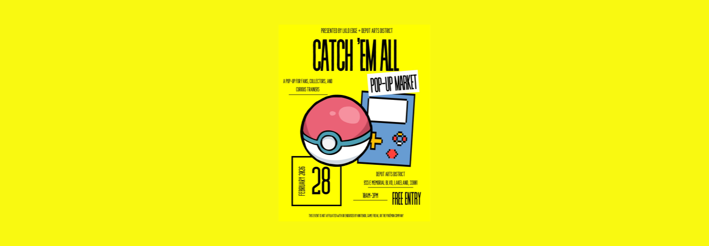 Catch 'Em All Pop-Up Shop