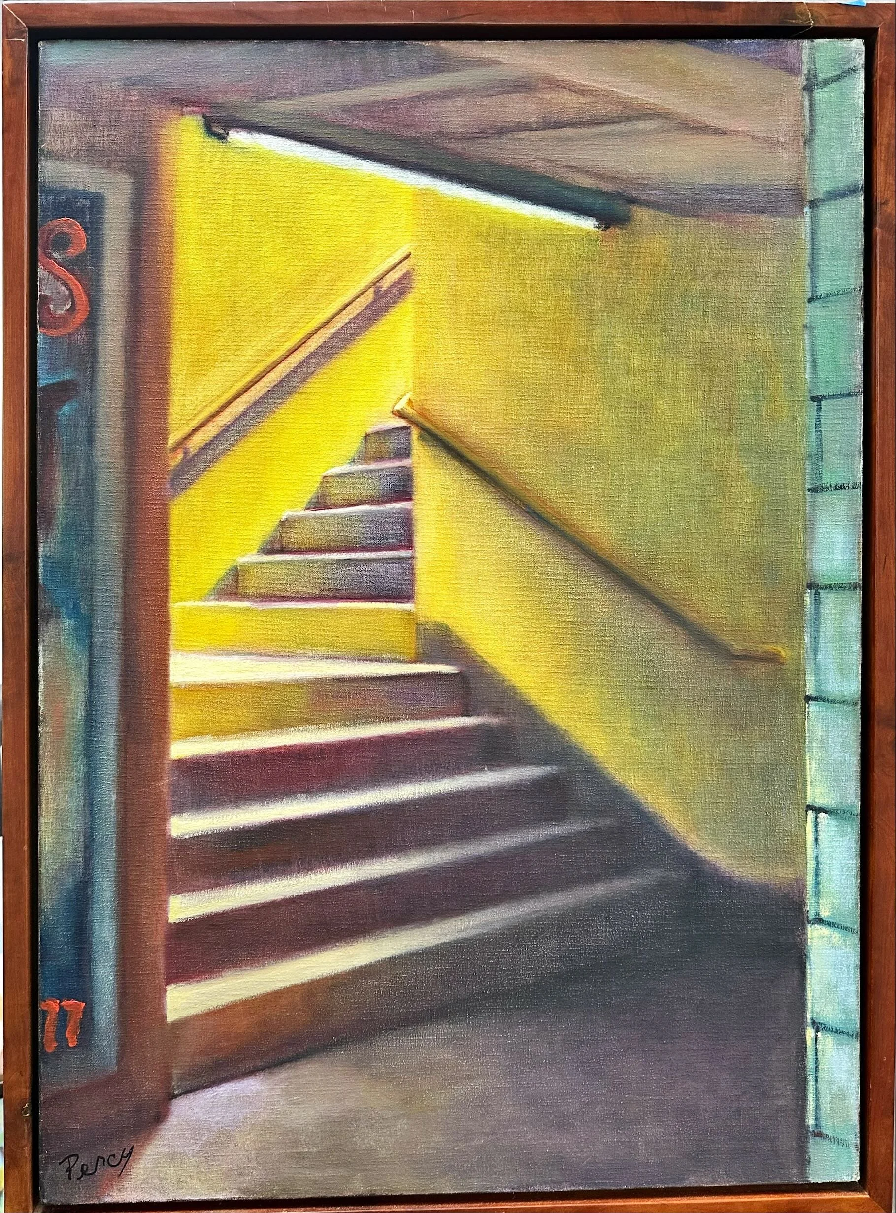 Pat Percy "Subway Stairwell"