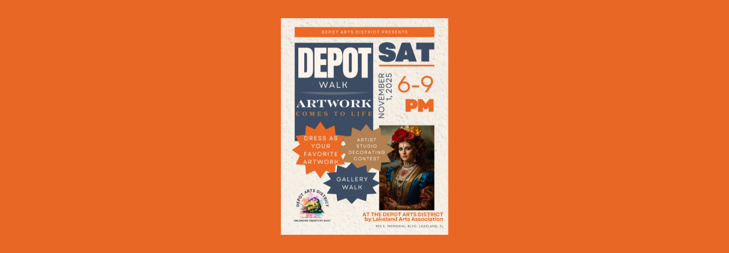 Depot Walk - Artwork Comes to Life