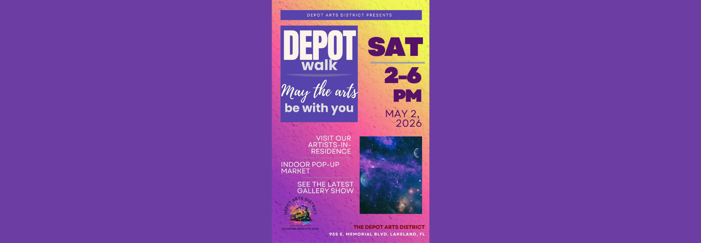 Depot Walk - May the Arts Be With You