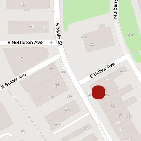 Medium Bed at SE Corner of East Butler