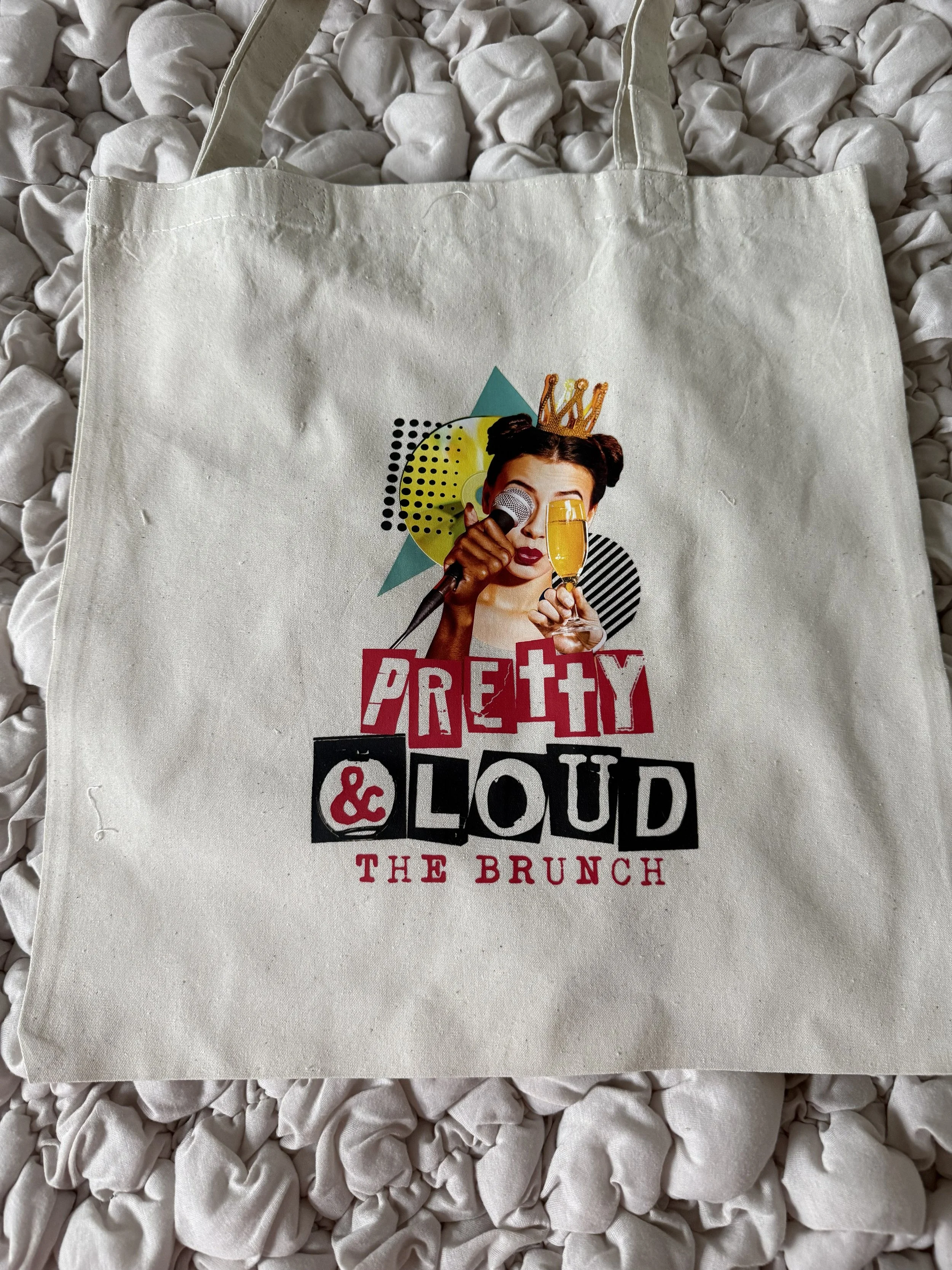 Pretty & Loud Canvas Tote
