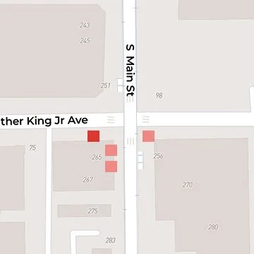 Tree Well at SW Corner of MLK