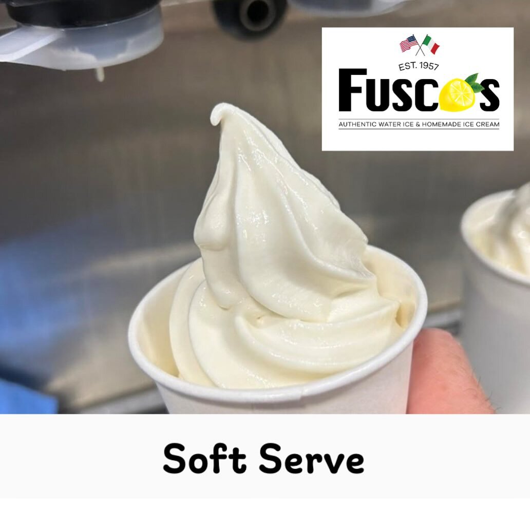Our NEW Soft Serve is made daily, from scratch, in-house, using ONLY all-natural quality ingredients&hellip;.The Fusco&rsquo;s Way. 

Lactose Free vanilla soft serve will be available only at our Kirkwood Highway location.

#theonetheonlyfuscos
#shak