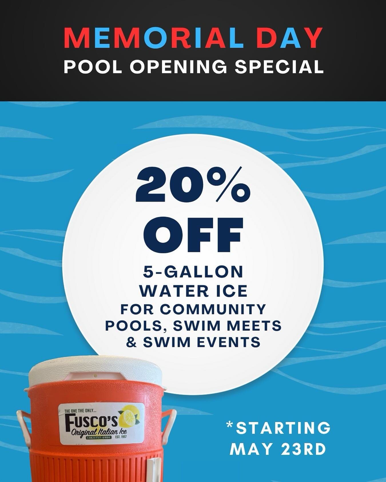 Great profit opportunity.
Call or email to place orders or to request details & further info.
Fuscositalianice@gmail.com
302-510-6003
@westernfamilyymca
@skyline_swimclub
@crestmoorswimclub
@arundel_swim
@hacfitness
@northstarswimclub
@m