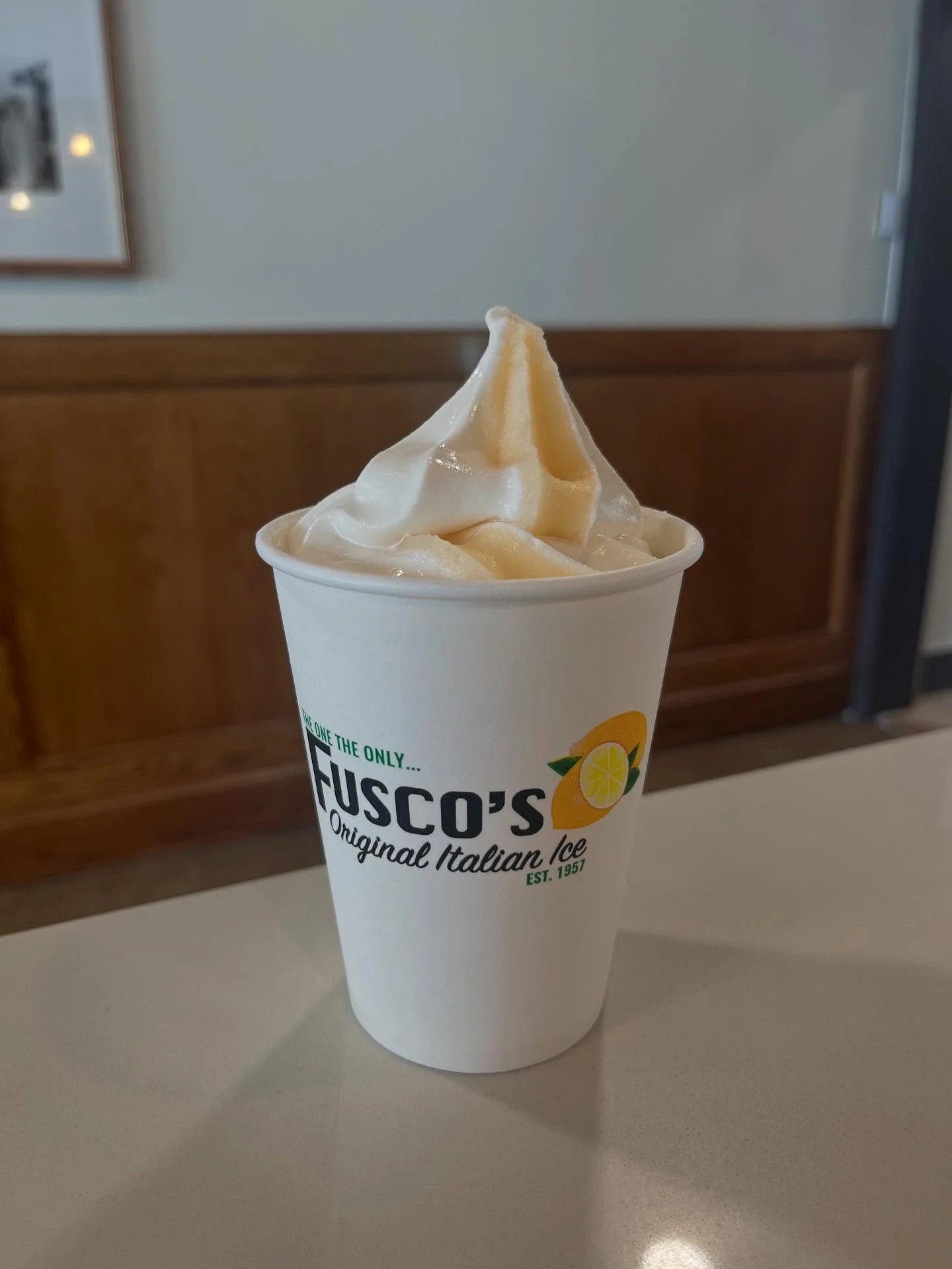 *New Flavor Alert* Orange Cream Twist! Homemade orange water ice twisted with our homemade vanilla soft serve.
Only at 3926 Kirkwood Highway