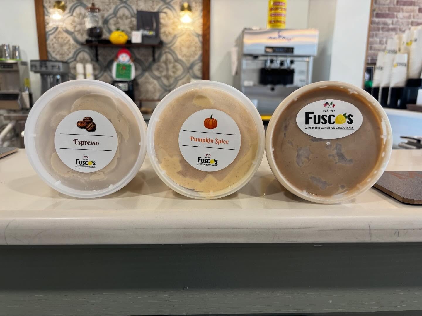 🔥 Fire Sale 🔥 $9 quarts of Pumkpin, Maple Pecan and Espresso Ice Cream!!! Making room for more holiday flavors!!!
