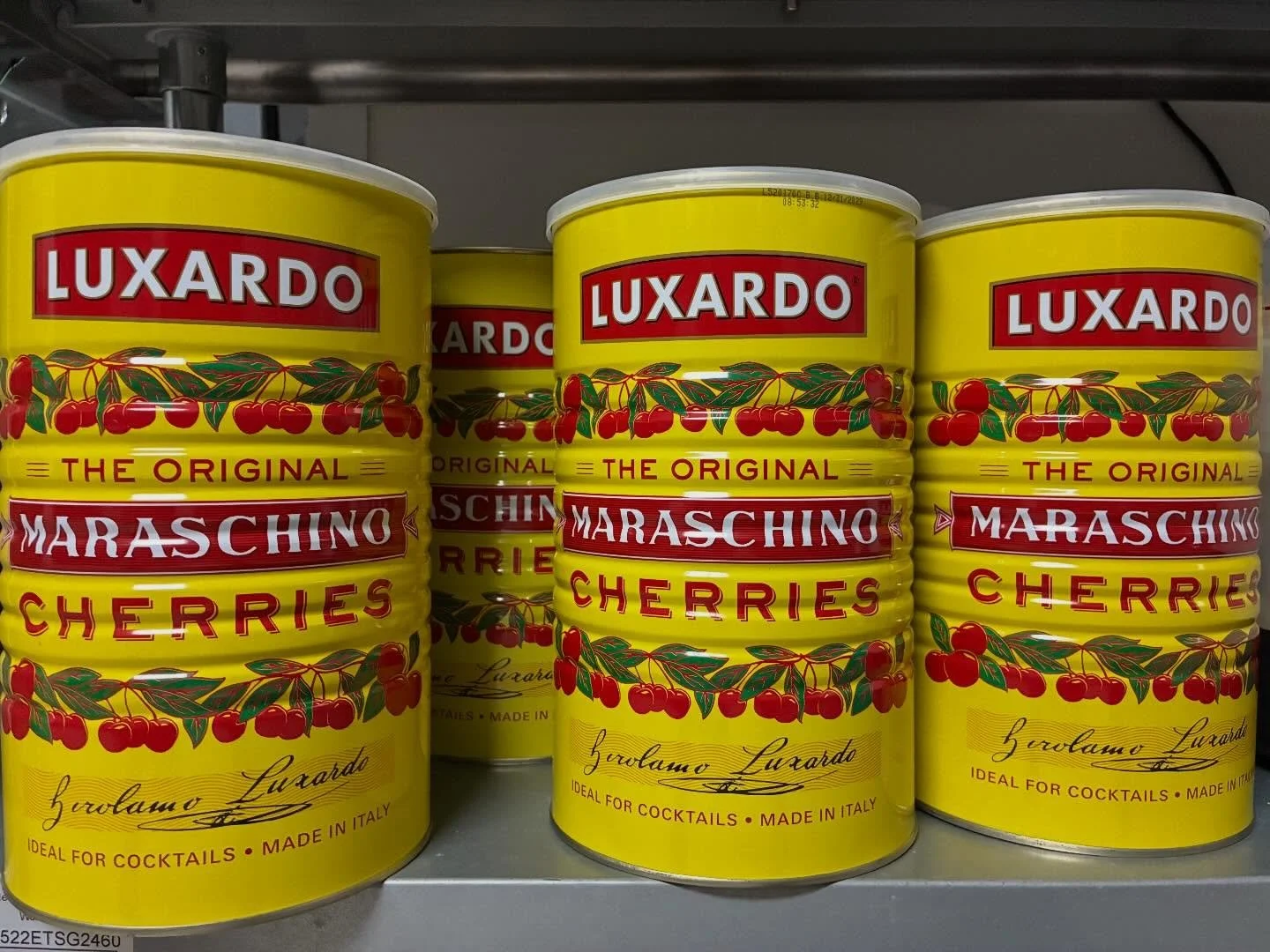 🍒 CHERRY IS BACK TODAY!  After months of battling suppliers to get a reasonable price, we FINALLY are happy to reintroduce our Cherry Water Ice!