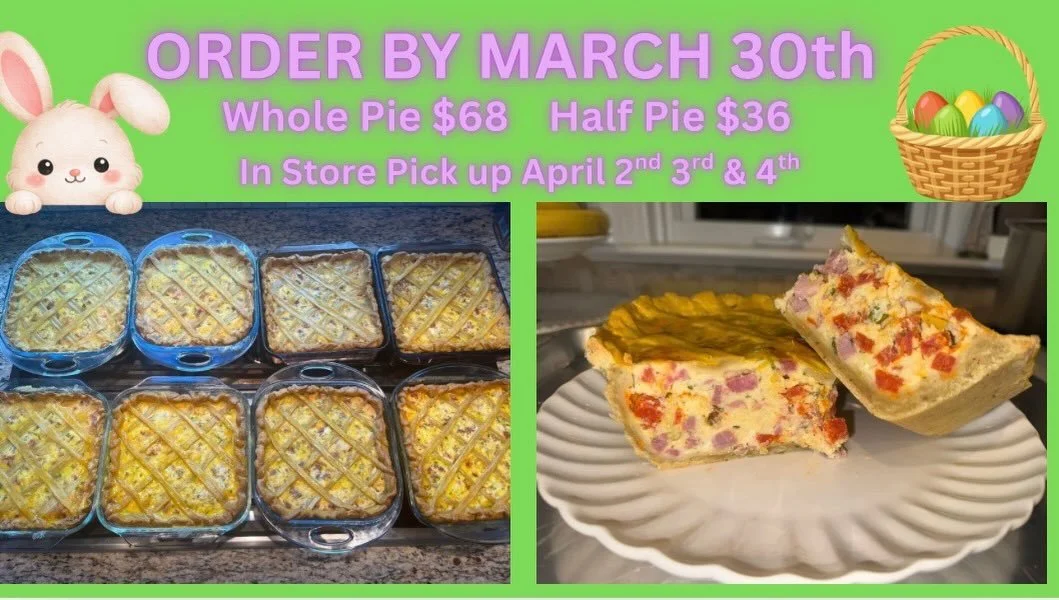 Pizza Rustica &ldquo;Easter Meat Pie&rdquo; 
Email Fuscositalianice@gmail.com
