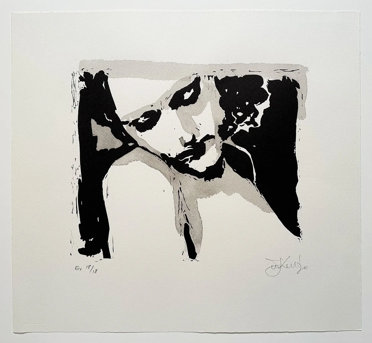 LULU (PORTRAIT OF A LADY LOOKING DOWN), 2016