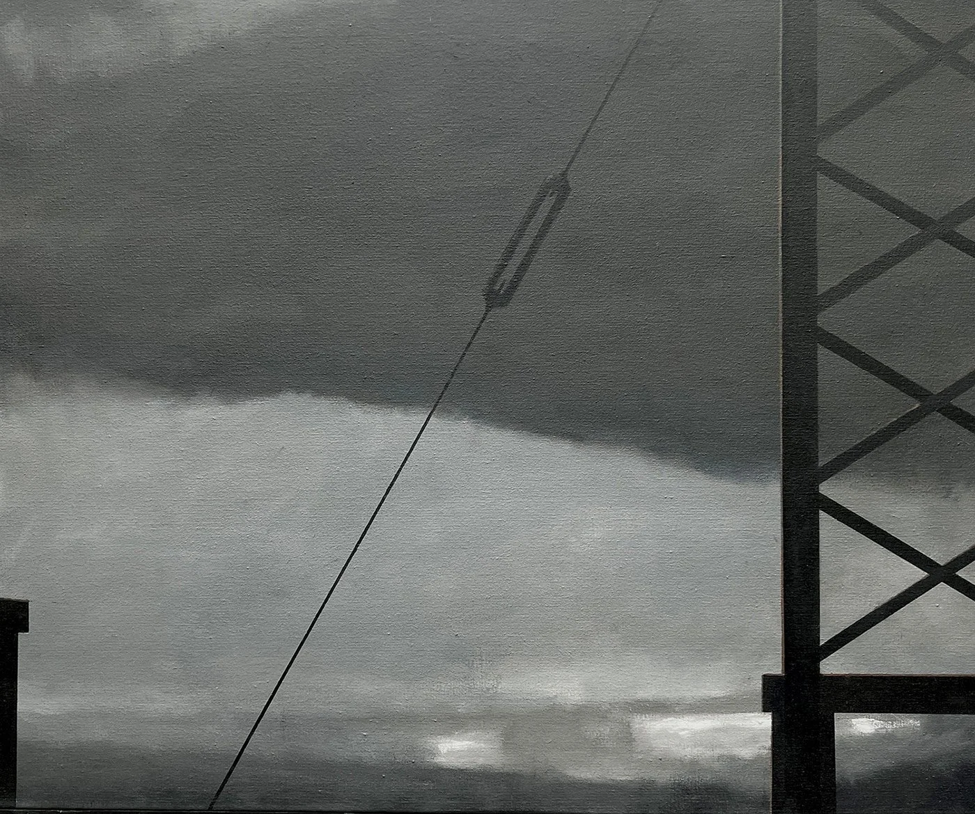 Lundin_Rooftop-Sign-Structure_2025_oil-on-canvas_30-x-36-inches.jpg