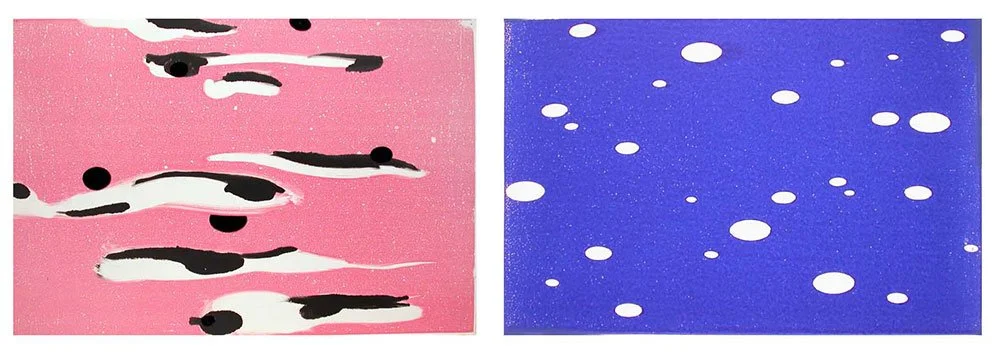 CLOUDS AND STARS (DIPTYCH), 2003