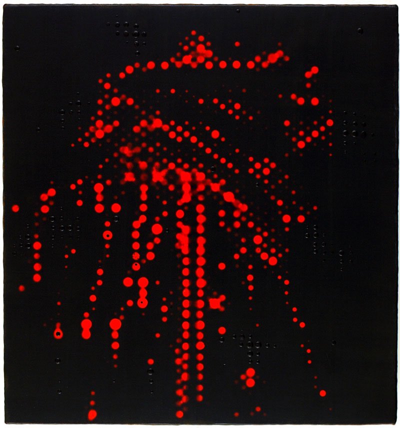 NO. 3 (RED DRIPS), 2009