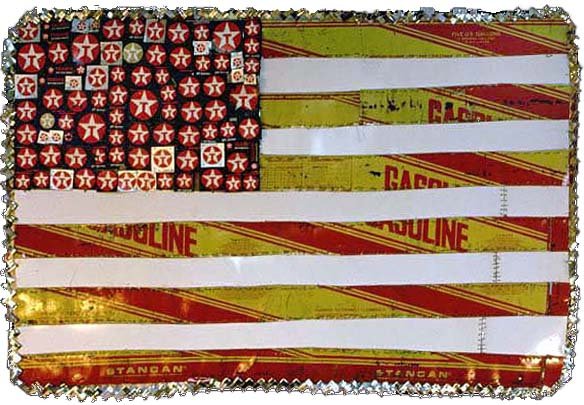 AMERICAN FLAG IX (Texaco), 1990