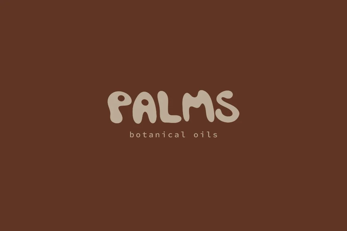 Palms – A Bold &amp; Organic Botanical Oils Brand Identity