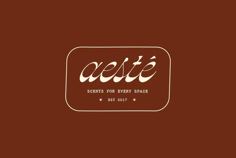 Aesté – Luxury Home Fragrance Branding & Packaging Design — Studio Bunny