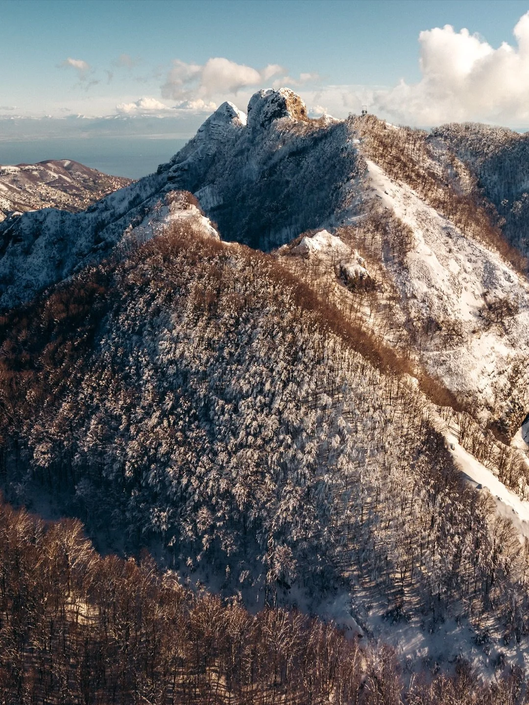 Frozen in time ❄️

Back in 2023, one of the heaviest snowfalls in years transformed Monte Faito, covering a mountain that rarely sees snow in white for just a few days.

I happened to be there as it unfolded, watching familiar paths disappear and the