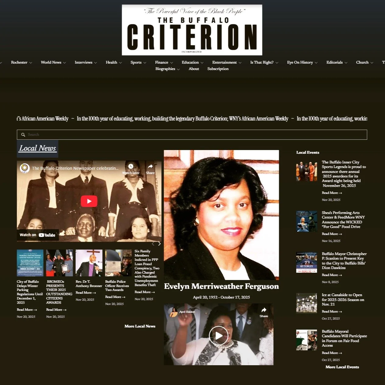 Check out this week's addition of The Buffalo Criterion News. Click the 🔗 in our bio!

#blackmedia #blacknews