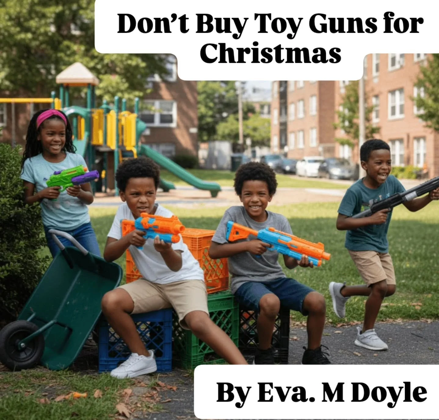 Don&rsquo;t Buy Toy Guns for Christmas

I wrote this article about 20 years ago, and I have repeated it again many times. I was the first writer in Buffalo to write about this important topic. Today many nonviolent groups are spreading this message. 