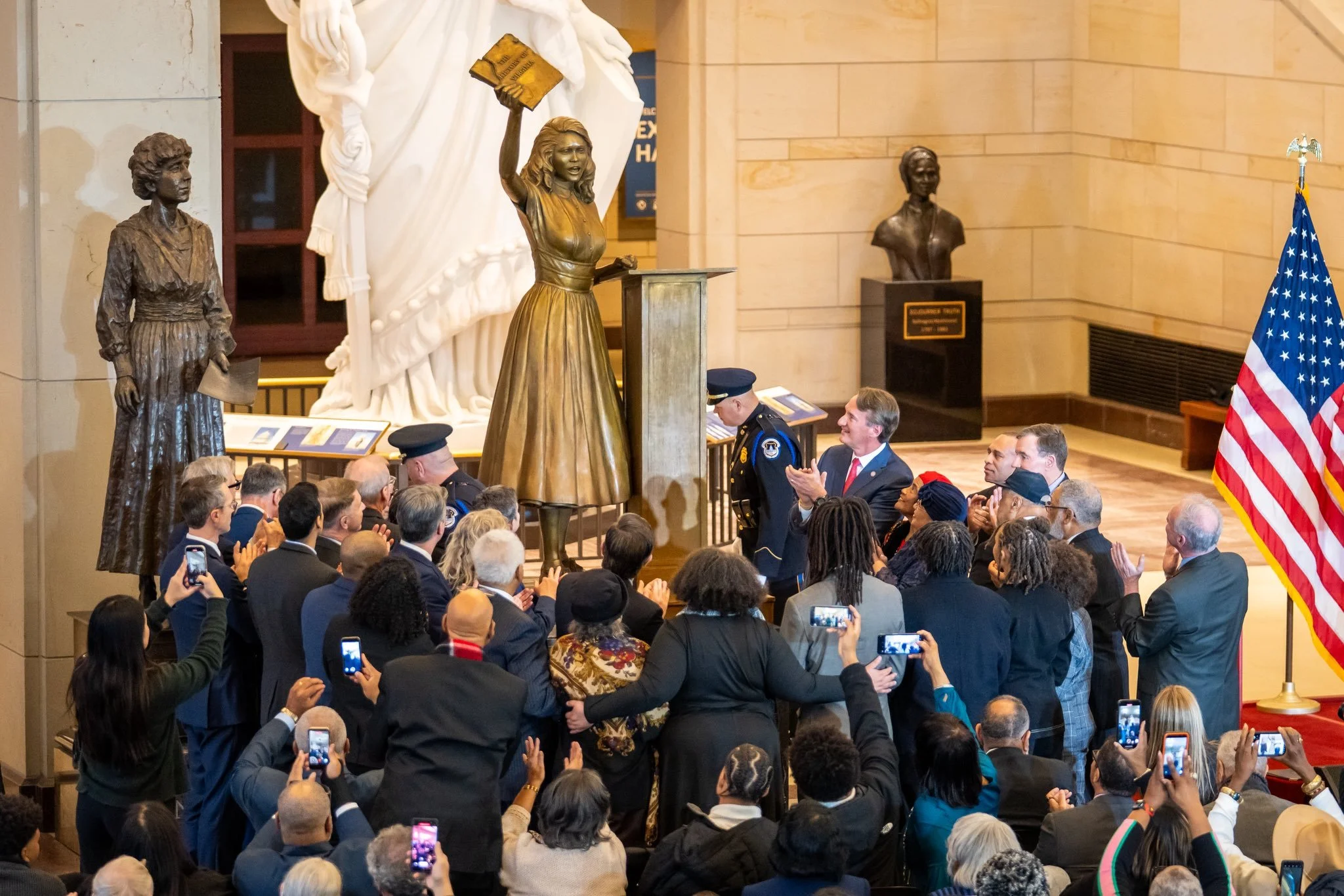 Statue of Barbara Rose Johns, Virginia Civil Rights Activist, Replaces Robert E Lee Statue in the U.S. Capitol
