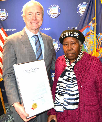 A SPECIAL HONOR FROM MAYOR SEAN RYAN