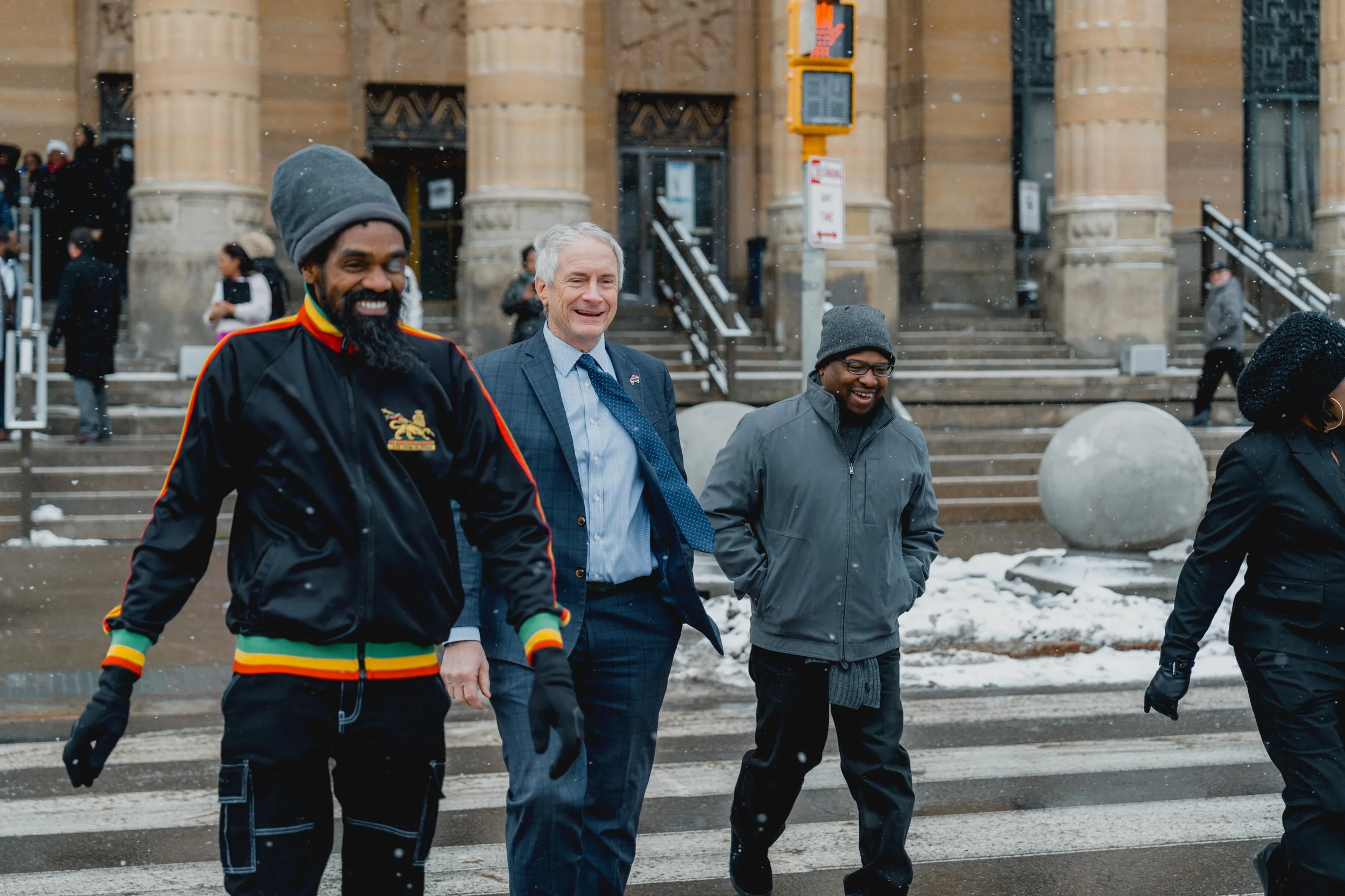 MAYOR SEAN RYAN&nbsp;HONORS BLACK HISTORY MONTH WITH PAN-AFRICAN FLAG RAISING CEREMONY AT CITY HALL