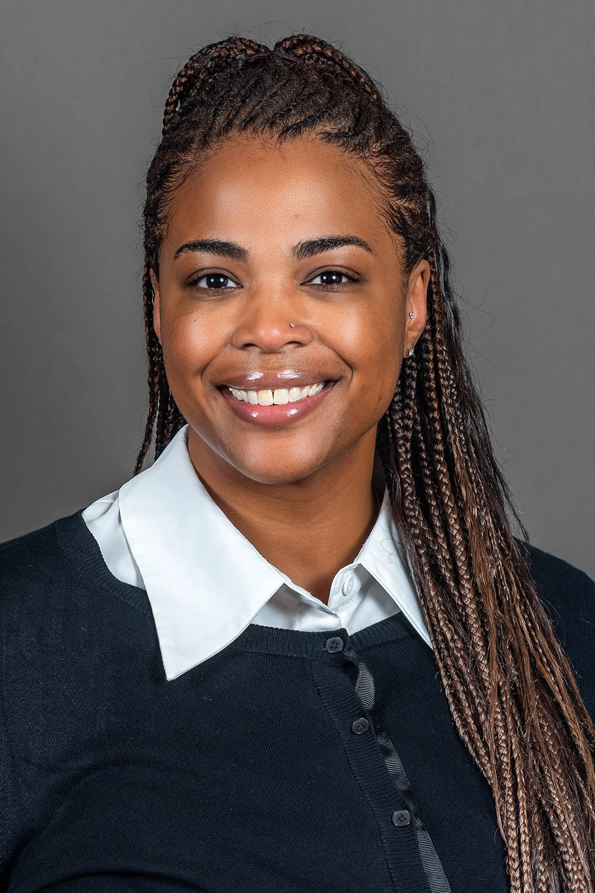 Judge Jeannette Ogden presents here new law student mentee