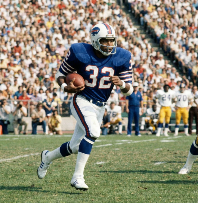 OJ Simpson has earned the right to be on the Bills Wall of Fame