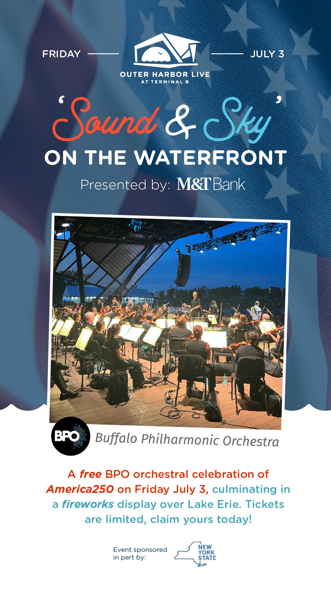 Buffalo Waterfront and Erie Canal Harbor Development Corporation Announce Independence Weekend Festivities