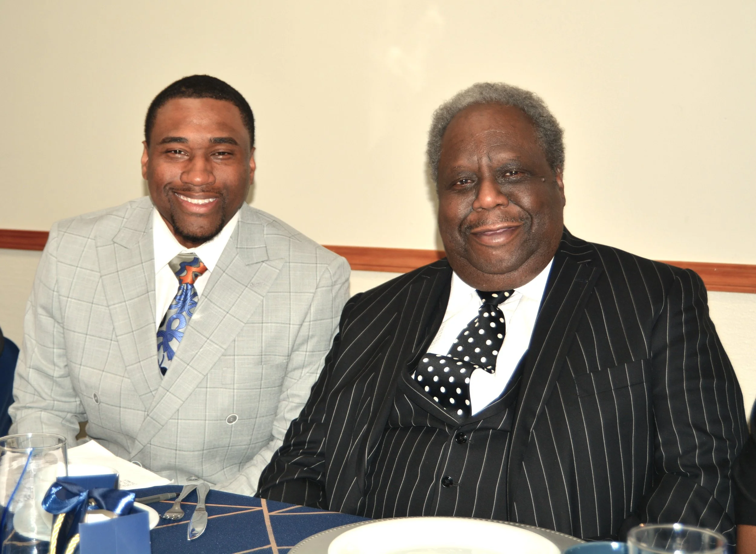 The Pleasant Grove Baptist Church family recognized Pastor Sam Harris
