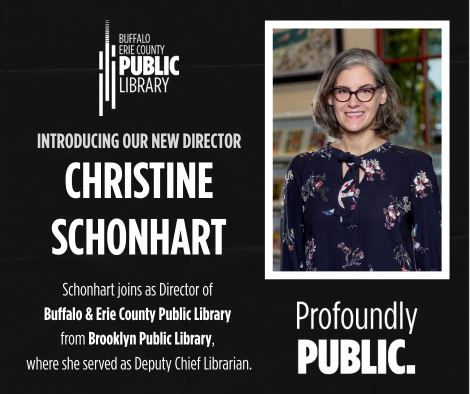 Buffalo &amp; Erie County Public Library Appoints Christine Schonhart As Next Director
