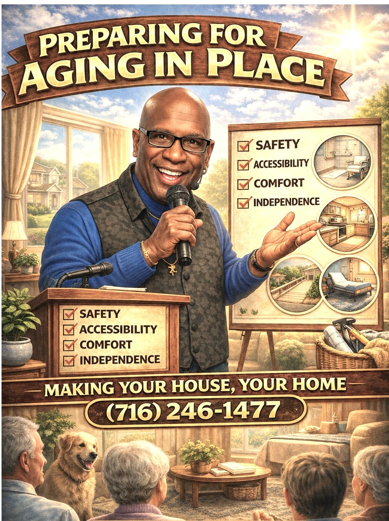 Caregivers Grant to Expand “Aging in Place” Awareness Across Western New York Awarded