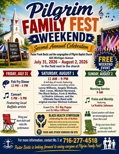 Get Set for the Second Annual” Pilgrim Family Fest” Weekend
