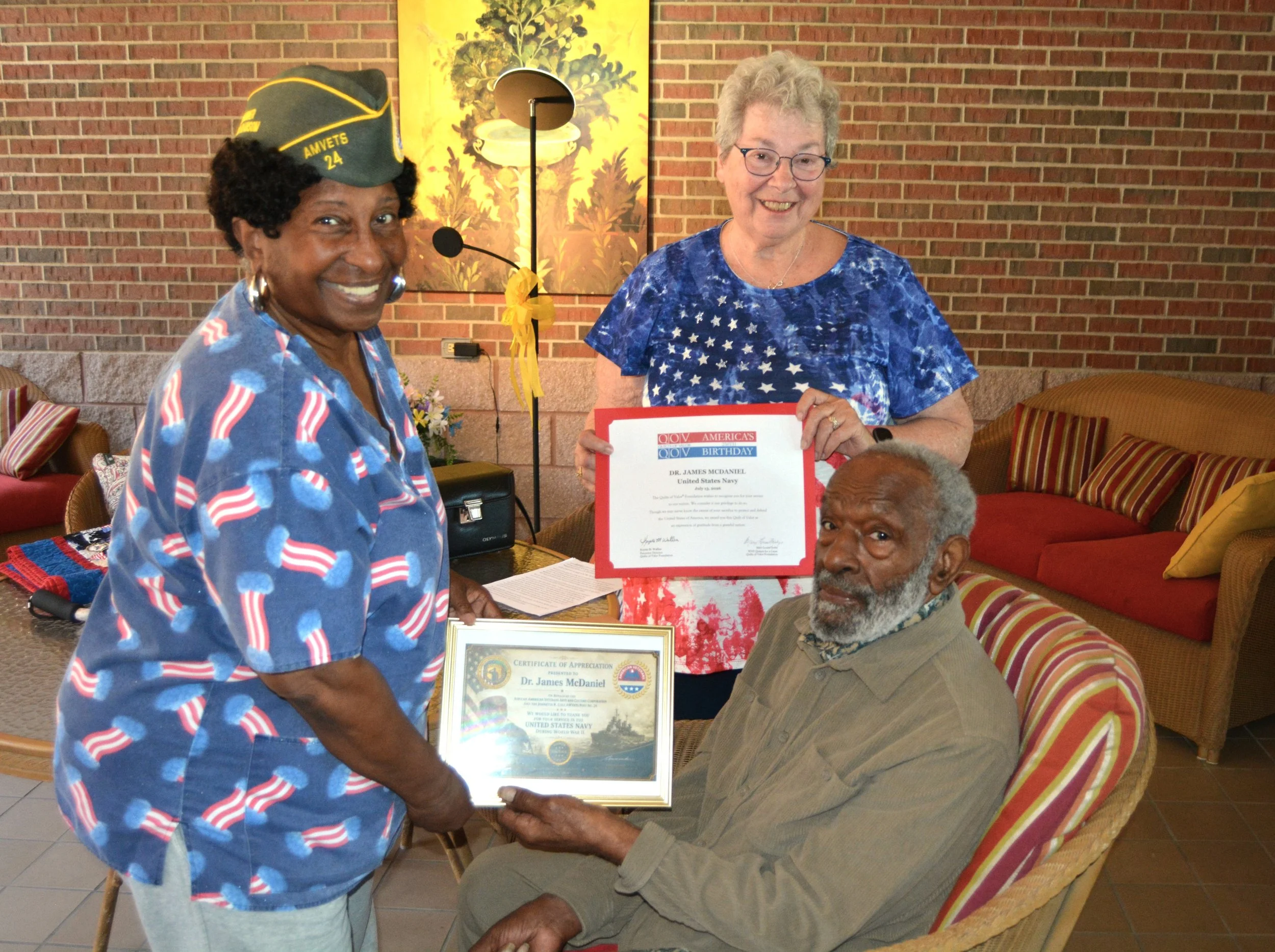 A Celebration of Dr. James McDaniel’s 101st Birthday